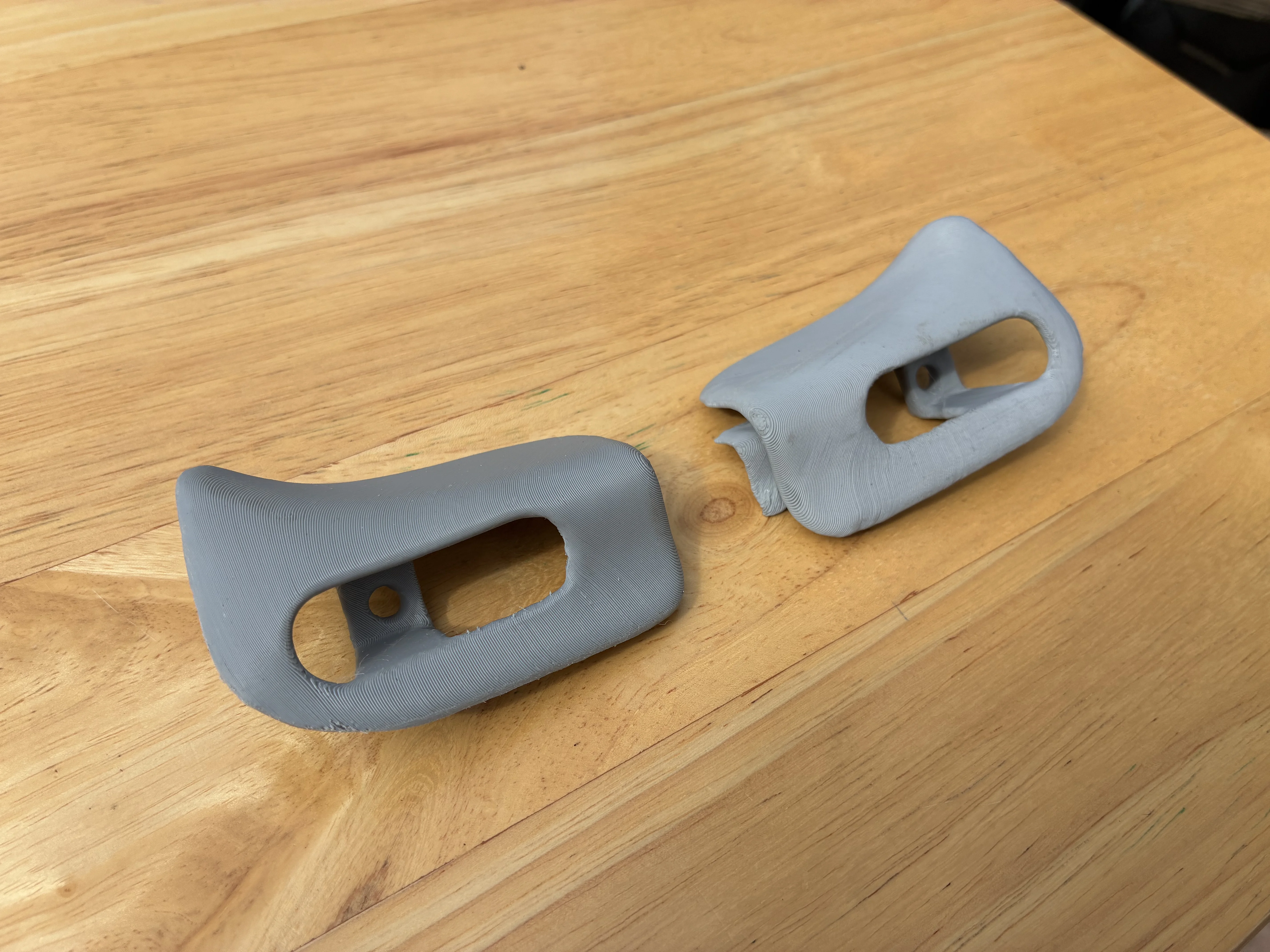 Mercedes R129 A124 Sun Visor Trim Caps (Pair) 1298110561, 1298110661 thumbnail